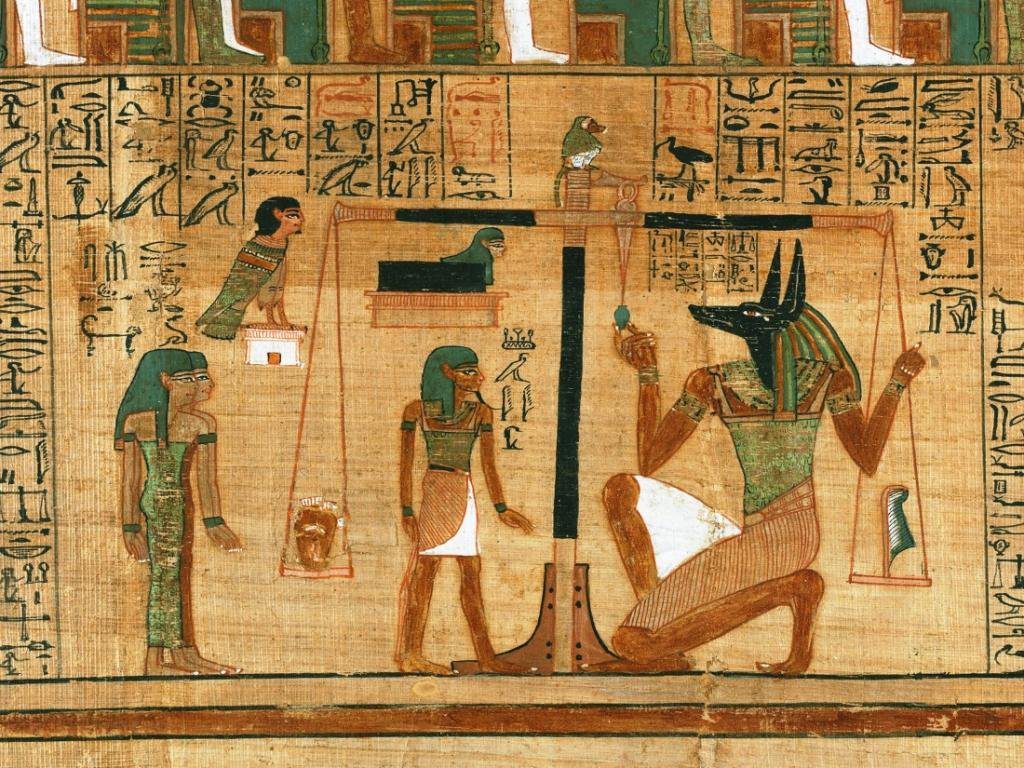 Weighing the Heart Ancient Egypt