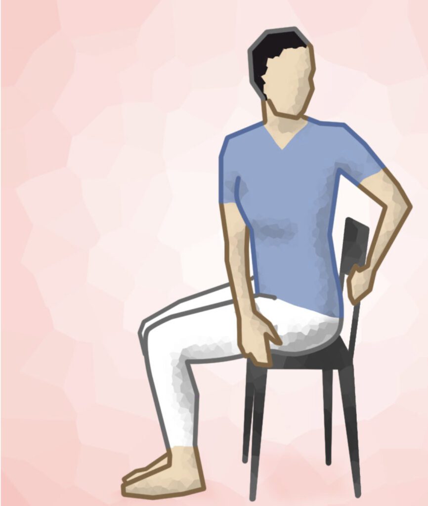 seated spinal twist