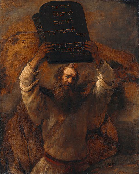 Rembrandt - Moses with the Ten Commandments