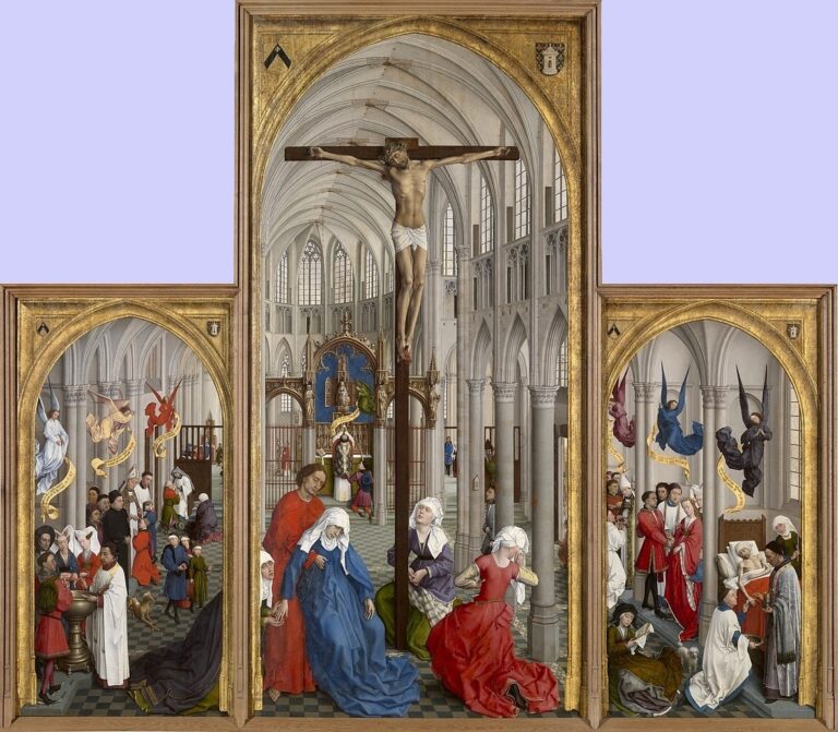Altar of the Seven Sacraments (Rogier van der Weyden, 1445-1450)