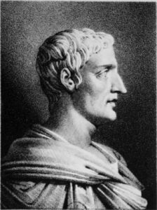 Cornelius Tacitus (drawing based on his bust)